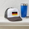 thumbnail image 3 of CafePress - German COA Flag - Adjustable Unisex Printed Trucker Hat with Mesh Back, 3 of 8