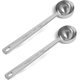 thumbnail image 1 of Set Of 2 Stainless Steel Coffee Measuring Spoon Coffee Spoon Coffee Spoon 1 Tablespoon Long Handle Coffee Spoon (silver-2pcs-15ml), 1 of 5