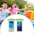 thumbnail image 4 of Mobile Waterproof Bag 2pcs Waterproof Phone Bags Touch Screen Design Capacity Universal Clear Cellphone Protector Dry Bags Underwater Phone Bag, 4 of 8