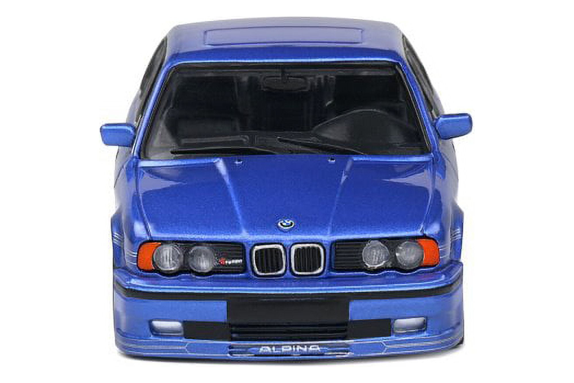 1994 BMW Alpina B10 (E34) BiTurbo, Blue - Solido S4310401 - 1/43 Scale Diecast Model Car