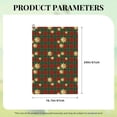 thumbnail image 3 of Kdxio Checkered With Golden Stars Pattern Golf Towel (24" X 16") with Carabiner Clip - The Convenient Golf Cleaning Towel, 3 of 6
