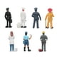 thumbnail image 1 of Juguete En miniatura EOTVIA Modelo de personaje de Simulación Plástico blando 7 Tipos, 1 of 7