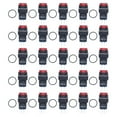thumbnail image 1 of Button Switch, 2 Action Modes Momentary Push Switches 25Pcs 12V Round With Light For Control ANGGREK Otros, 1 of 8