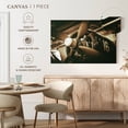 thumbnail image 5 of Elephant Stock Military Vintage Airplane Wall Art - Horizontal Canvas Wall Art - Living Room Wall Decor - Transportation Canvas - Brown And Gray Decor - 24" x 16", 5 of 8