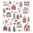 thumbnail image 6 of Yayeee Magnetic Dishwasher Cover for The Front Decoration Home Kitchen Machine Sticker Protector, Red Nordic Christmas, 6 of 6