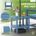 thumbnail image 6 of SERWALL 6 Piece Patio Furniture Set,HDPE Outdoor Furniture Bistro Set with Coffee Table for the Patio,Navy, 6 of 9