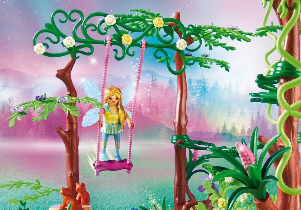 playmobil fairy forest