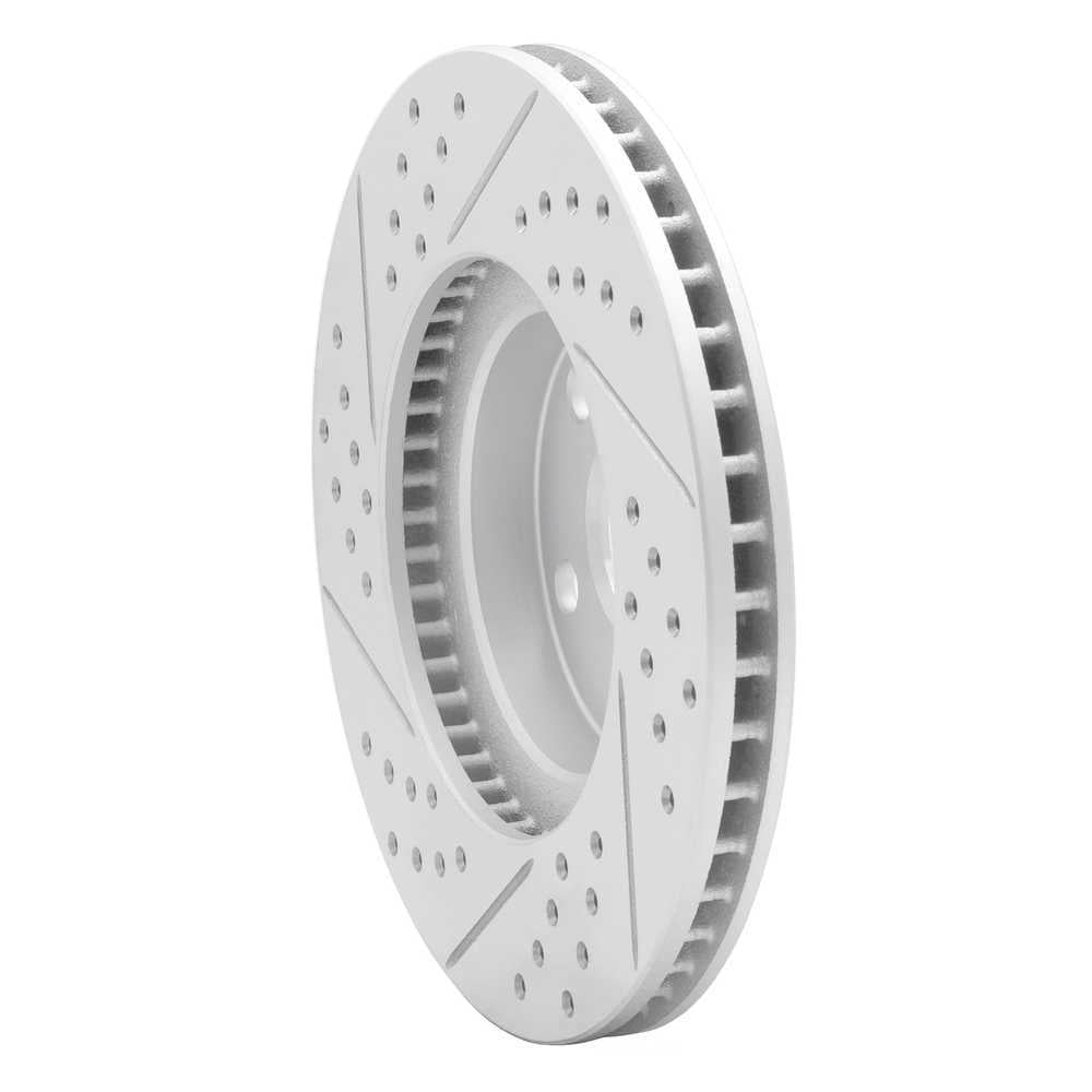 Dynamic Friction Company 830-76068R DFC Geoperformance Rotor - Drilled and Slotted