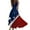 Dark Blue, variant on Women's Patriotic American Flag V-Neck Sleeveless Maxi Dress, Stars & Stripes Summer Long Dress for 4th of July Independence Day Celebrations,Multicolor XL