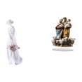 thumbnail image 1 of Figura de escritorio,Estatua de niña linda de escritorio,adorno nórdico moderno,Figura de niña para oficina,porche,dormitorio y sala de estar.,Letrero de mesa,Decoración de escritorio, 1 of 8