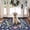 Purple, variant on YOUFORTONG 2x3 Washable Floral Area Rug,Non Slip Soft Thin Carpet for Entryway Bedroom Nursery Farmhouse Dorms,Purple
