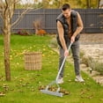 thumbnail image 2 of Gymax 70'' Garden Thatch Rake w/ Long Handle & 19 Curved Tines, 2 of 10