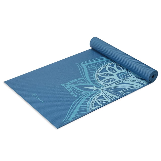 Mat de yoga Gaiam Premium Print 173 x 61 cm 6 mm antideslizante