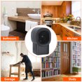 thumbnail image 2 of 500W Portable Electric Space Heater Mini Desktop Fan Heater Personal Small Space Heater for Home Office, 2 of 7
