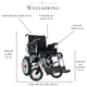 thumbnail image 2 of Silla De Ruedas Eléctrica Llantas Neumáticas Todo Terreno Plegable con Dos Motores, 2 of 7