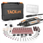 TACKLIFE Rotary Tool Kit, 135W Powerful Variable Speed Motor, 150pcs Accessories, Keyless Chuck & Flex Shaft, and Carrying Case, Perfect For Crafting & DIY Projects - RTSL50AC