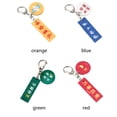 thumbnail image 4 of relayinert Key Chain Ring Fashion Cute Acrylic Door Car Keychain Holder Backpack Handbag Purse Wallet Keyring Jewelry Pendant Blue Type 2, 4 of 6