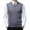 B50/Grey, variant on TEDOYE Men's Sweater Vests Mens Fashion Casual Jacquard V Neck Jacquard Bottomed Plaid Shirt Sleeveless Sweater Vest Comfort