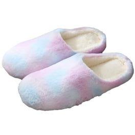 HSHDLDF Indoor Soft Plush Totoro Slippers Warm Indoor Footwear