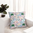 thumbnail image 6 of Honeii Back To School Print Throw Pillow, Square Decorative Pillow Forms Soft Fluffy Plump Pillow Decorative Pillow Inserts,Couch Pillows-22"x22", 6 of 7