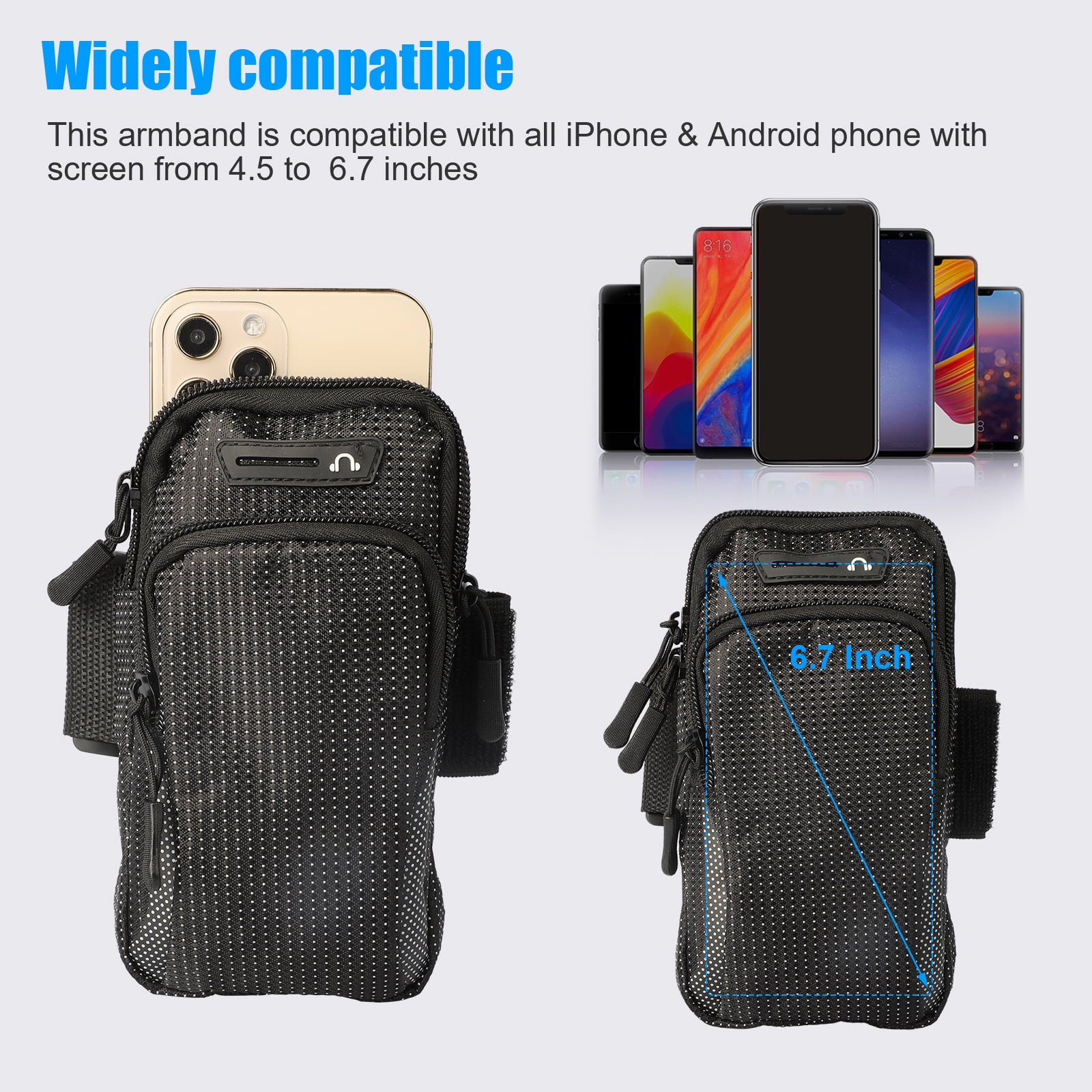 Hot Item] Wholesale-Travelling-Bags-Unisex-Sport-Phone-Arm in 2023