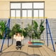 thumbnail image 5 of Costway Estructura para Columpio hasta 300 Kg Estructura Resistente en Acero Forma de A para 2 Columpios con Palos para Parque Infantil Patio Jardín, 5 of 10