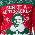 thumbnail image 3 of ELF Movie Men's Son of a Nutcracker Ugly Christmas Sweater Holiday Knit Pullover, 3 of 4