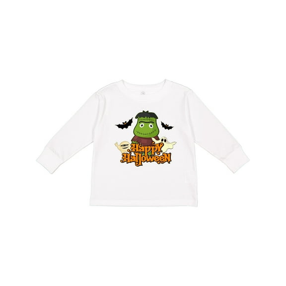 Inktastic Halloween Monster Boys or Girls Long Sleeve Toddler T-Shirt