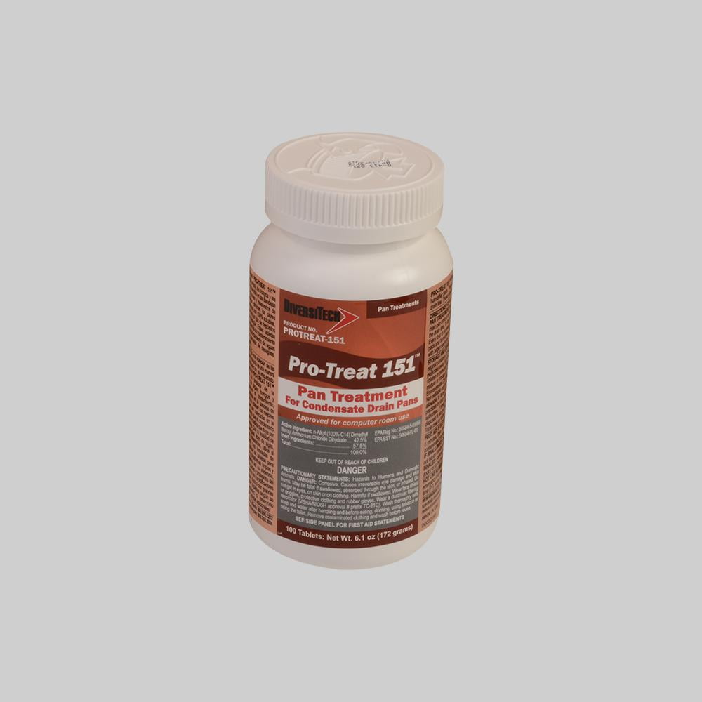 ProTreat PT151 Premium Drain Pan Treatment 100 Tablets/Jar Pan