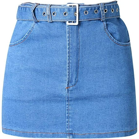 

Women s Denim Bustier Crop Top Sexy Denim Corset Top Bar+Blue Short Skirts Club Party Summer Clothes Sets