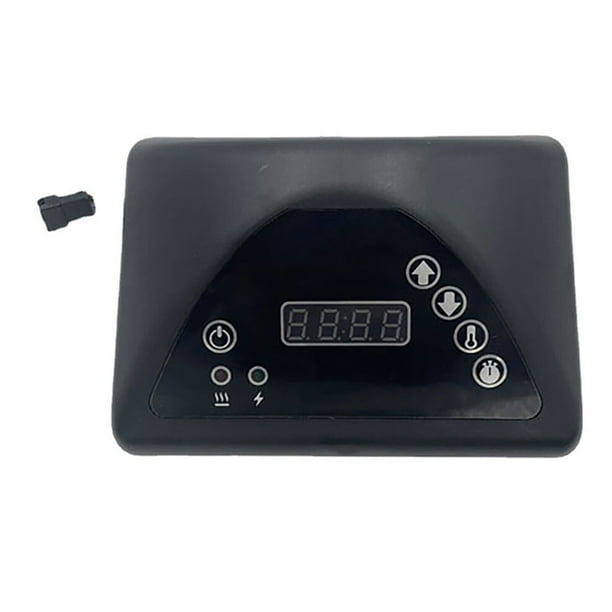 Eigraketly Ahumador con panel de control digital - Pantalla de temperatura precisa Panel de control digital para ahumador portátil Artesanía