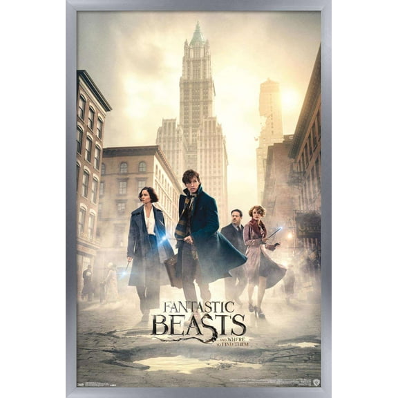 Fantastic Beasts And Where To Find Them - Streets Wall Poster, 14.725" x 22.375", Framed