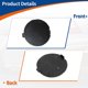 thumbnail image 5 of Ganchos de remolque de parachoques delantero derecho de Unique Bargains para Mazda CX-3 16-21 No.D10J50A11A, 5 of 6