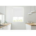 thumbnail image 2 of Cordless Room Darkening Horizontal Mini Blinds allows Light Filtering, Vinyl Window Blinds, Horizontal Venetian Blinds for Privacy, Bedroom, Office, Kitchen, White,  36"W x 64"H, 2 of 3