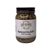 Gourmet Gardens Los Olivos Market Black Eyed Pea Pickle and Relish Glass Jar, 16oz