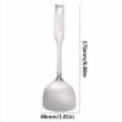 PEONAVET Mini Stainless Steel Cooking Set Mini 304 Stainless Steel Cooking Set - Polished Ladle And Slotted Spoon And Turner