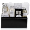 Black & White Spa Getaway Leather Bath Chest