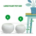 thumbnail image 3 of Edtara Round Self-Watering Planter, Large Flower Pot With Drainage System and Water Level Monitor for Porch or Patio, 3 of 9