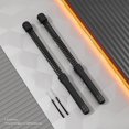 thumbnail image 1 of DYNWAVECA 2 Pieces Battle Ropes Non Slip Handle Workout Ropes for Outdoor Gym Battling black, 1 of 10