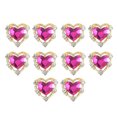 thumbnail image 1 of huanledash 10Pcs Nail Art Rhinestone Shining Manicure Decoration DIY Diverse Styles 3D Crown Heart Nail Charm Nail Salon Accessories, 1 of 8