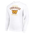 thumbnail image 2 of Men's Starter White Washington Commanders Team Logo Pullover Sweatshirt, 2 of 3