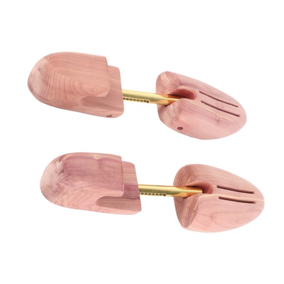 Shoe Expander Cedar Shoe Tree Wooden Boot Shape Holder, Adjustable Cedar Shape Shoe Extender, Shoe Stretcher For Wide Feet Men and Women, Universal Wood Boots Trees