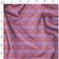 thumbnail image 3 of Soimoi Purple Cotton Duck Fabric Crabs Ocean Print Sewing Fabric Yard 42 Inch Wide, 3 of 6
