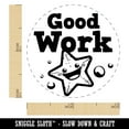 thumbnail image 2 of Good Work Starfish Teacher Student Self-Inking Rubber Stamp Ink Stamper - Red Ink - Mini 1/2 Inch, 2 of 7