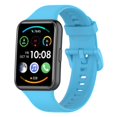 thumbnail image 2 of Correas de repuesto para reloj inteligente Correa de silicona suave para reloj inteligente FIT2 Azul cielo, 2 of 5