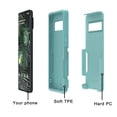 thumbnail image 6 of TASHHAR Google Pixel 7 Pro Case Military Grade Full Body Protection 2 in 1 Double Layer Rugged Drop Resistant TPU Durable Detachable for Pixel 7 Pro Phone - Light Green, 6 of 9
