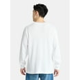 thumbnail image 3 of No Boundaries Thermal Tee with Long Sleeves, Men's & Big Men's, 3 of 5