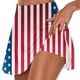 thumbnail image 1 of Faldas de Verano para las Mujeres Impresión Hoja Plisado Tenis Atlético Elástico Pantalones Cortos, Falso Dos Piezas Pantalones Falda para Diario, 1 of 6
