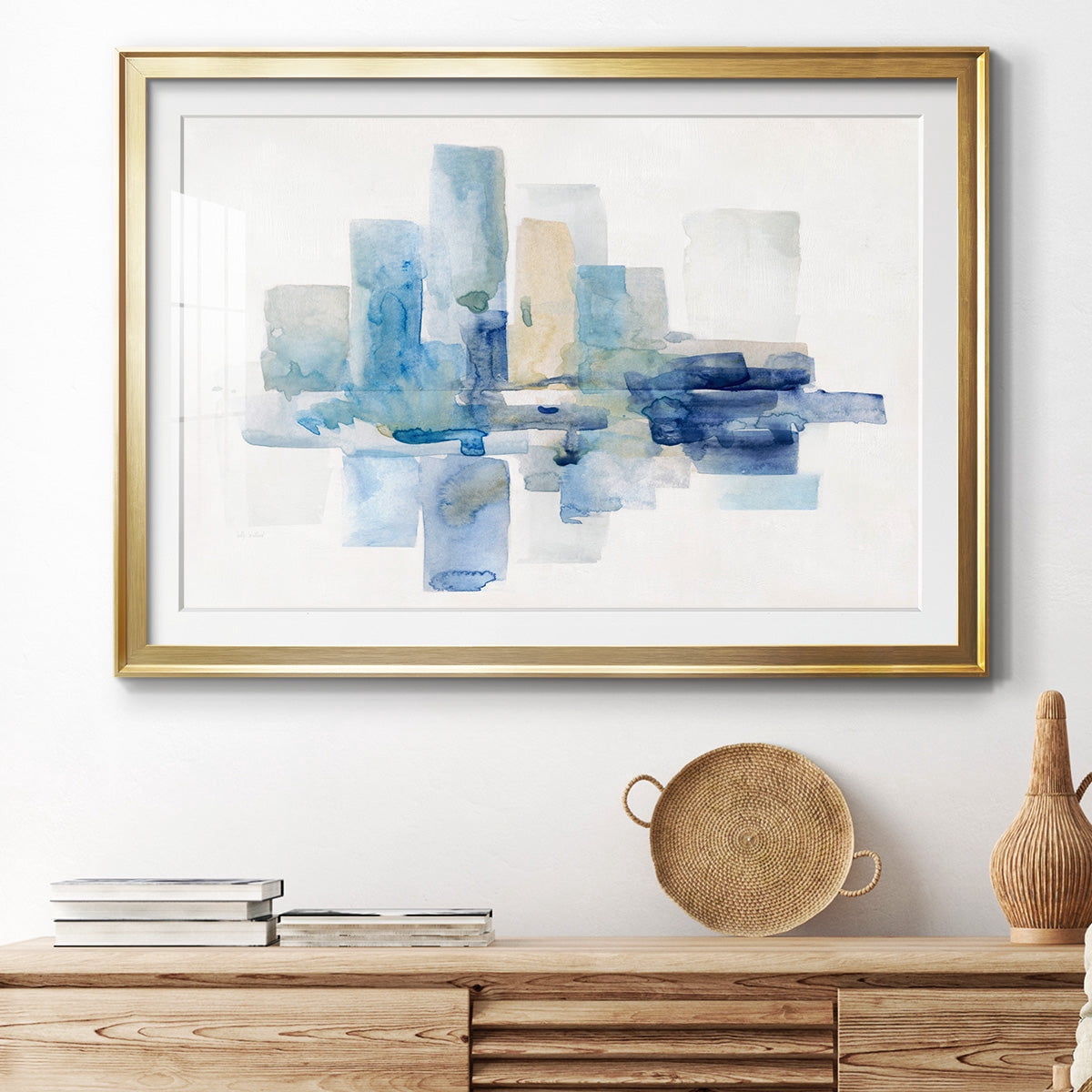 Soft Skyline I Premium Framed Print - Ready to Hang