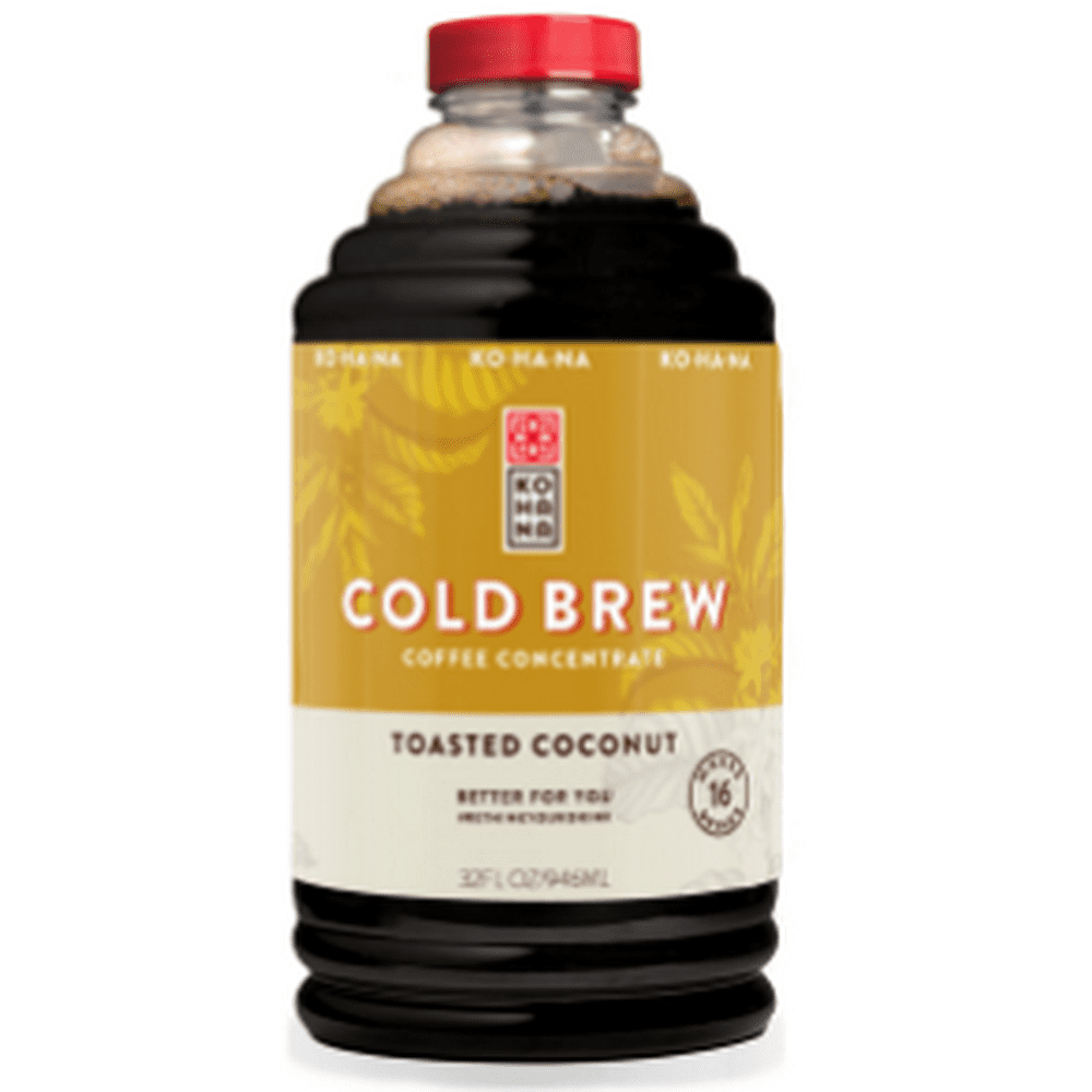 Kohana Cold Brew Coffee Concentrate 32oz Toasted Coconut Walmart